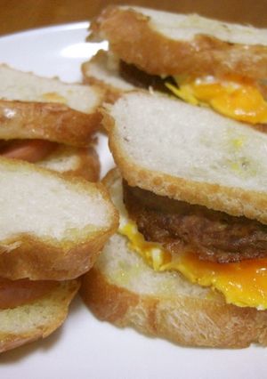 バター好きのフランスパンサンド-レシピのメイン写真