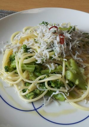 柔らかブロッコリーとしらすのパスタ-レシピのメイン写真