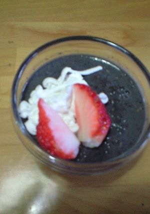 豆乳ゴマプリン-レシピのメイン写真