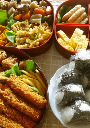 秋の運動会のお弁当♡~2012~♡-レシピのメイン写真