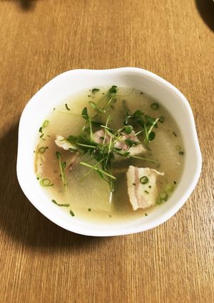 冬瓜とベーコンのスープ-レシピのメイン写真