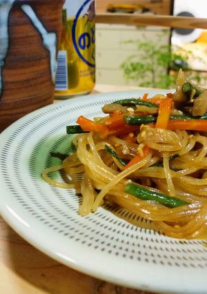 マロニーでチャプチェ風-レシピのメイン写真