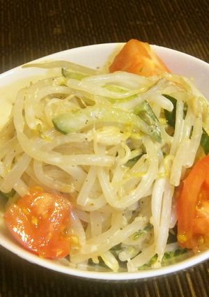 もやしときゅうりの、簡単サラダ♪-レシピのメイン写真