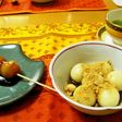 お豆腐の白玉団子★みたらしと黒糖きな粉
