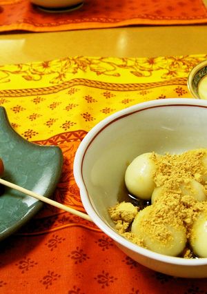お豆腐の白玉団子★みたらしと黒糖きな粉-レシピのメイン写真