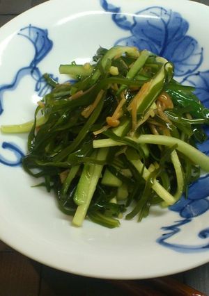 きざみ昆布となめ茸の和え物-レシピのメイン写真