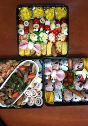 運動会 お弁当-2012--レシピのメイン写真