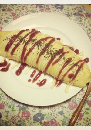 簡単カレーオムライス(´౿`)-レシピのメイン写真