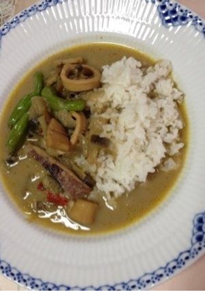 シーフードグリーンカレー-レシピのメイン写真