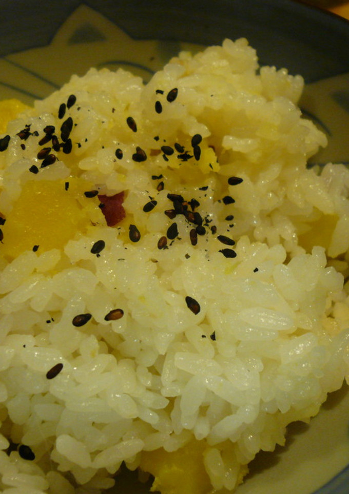 さつまいもごはん(炊飯器で炊く）-レシピのメイン写真