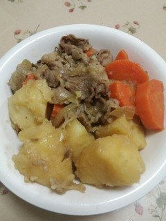 牛脂を使ってコクのある肉じゃが☆-レシピのメイン写真