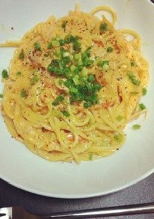 キムチカルボナーラ-レシピのメイン写真