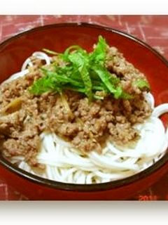 肉味噌そうめん-レシピのメイン写真
