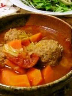 あたり付き★スープハンバーグ-レシピのメイン写真