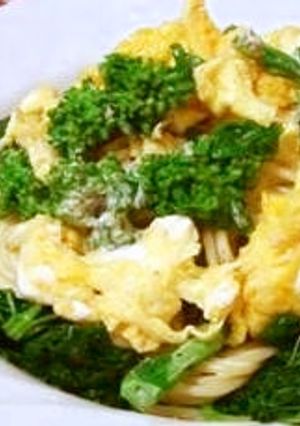 菜の花パスタ-レシピのメイン写真