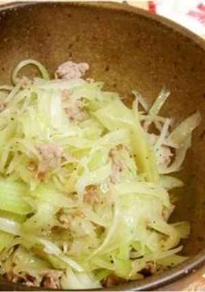 青パパイヤの炒め物-レシピのメイン写真