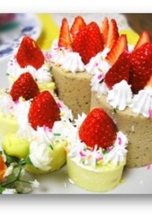 縦長なミニケーキ-レシピのメイン写真