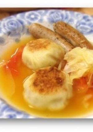 （ドイツ料理）日曜日にはダンプリング-レシピのメイン写真