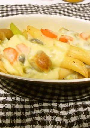簡単！クリーミー白菜グラタン-レシピのメイン写真