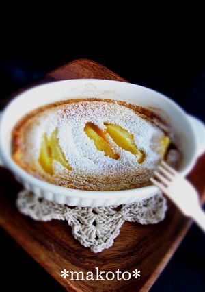 バター林檎のクラフティ-レシピのメイン写真