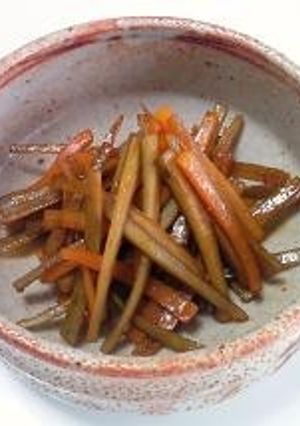 ヘルシーきんぴらごぼう-レシピのメイン写真