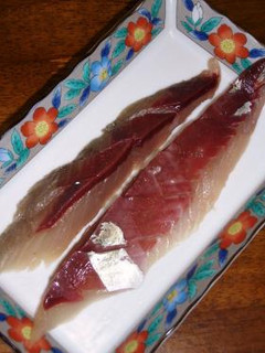活さばの刺身&酢〆。-レシピのメイン写真