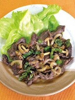 和牛で作ってね!牛肉ときのこの炒め物-レシピのメイン写真