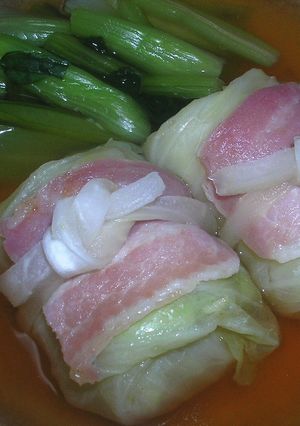 バター風味のロールキャベツ-レシピのメイン写真