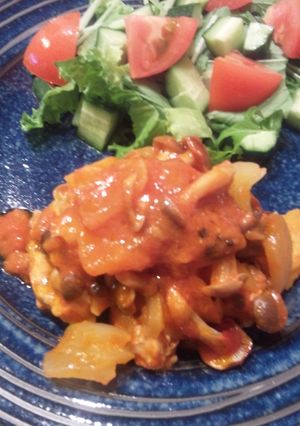 鶏肉と野菜のトマトクリーム煮-レシピのメイン写真