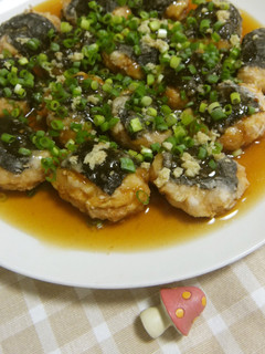 コリコリの食感っ*鶏と筍の磯辺揚げ-レシピのメイン写真