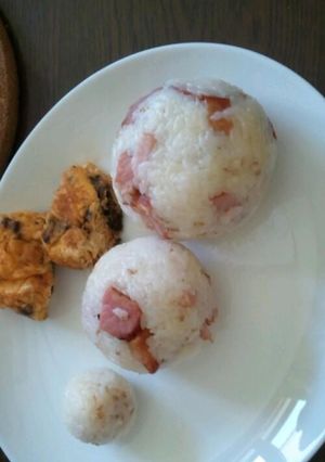 ベーコンとチーズのおにぎり-レシピのメイン写真