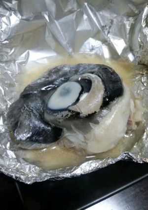 マグロの目玉蒸し-レシピのメイン写真
