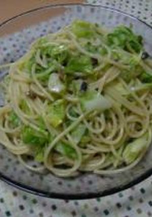 春キャベツとアンチョビのパスタ-レシピのメイン写真