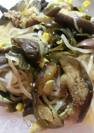 茄子とマロニーのポン酢サラダ-レシピのメイン写真