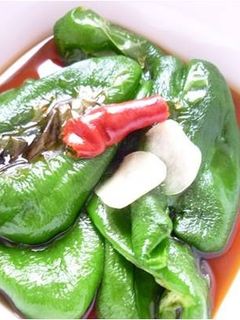 ピーマンのにんにく焼き浸し-レシピのメイン写真
