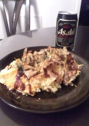 チーズ入りのお好焼き風-レシピのメイン写真