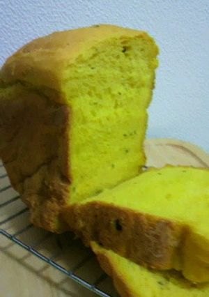 HB★ふわふわ食パン(かぼちゃミルク)-レシピのメイン写真