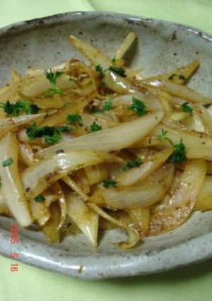☆新たまねぎのカレー炒め☆-レシピのメイン写真