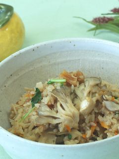 干し貝柱ときのこの炊き込みご飯-レシピのメイン写真