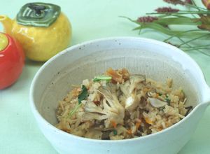 干し貝柱ときのこの炊き込みご飯-レシピのメイン写真