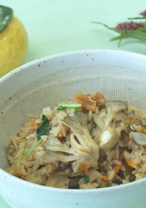干し貝柱ときのこの炊き込みご飯-レシピのメイン写真