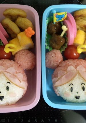 赤ちゃんまん　キャラ弁-レシピのメイン写真