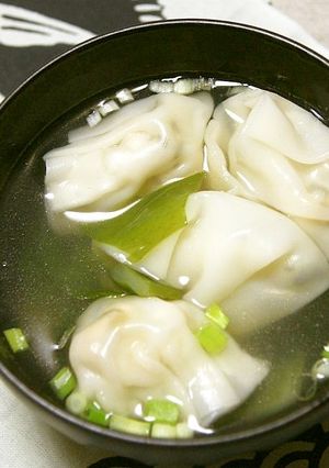 蓮根＋高菜漬け＋鶏ハムの餃子　-レシピのメイン写真