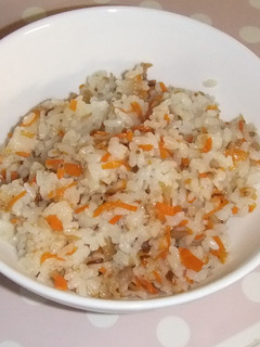 鶏皮の混ぜご飯-レシピのメイン写真