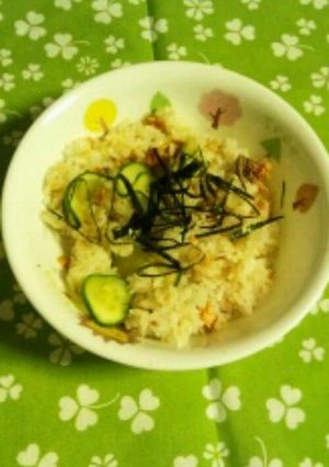 鮭ごはん-レシピのメイン写真