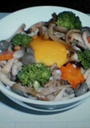 森のきのこ丼-レシピのメイン写真