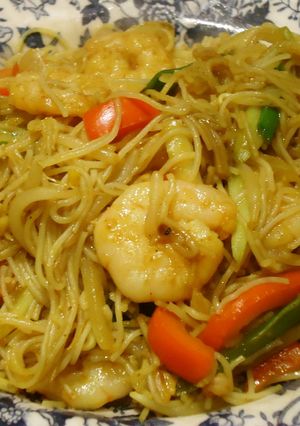 シンガポールヌードル(ビーフン)カレー味-レシピのメイン写真