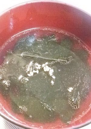 わかめスープ-レシピのメイン写真
