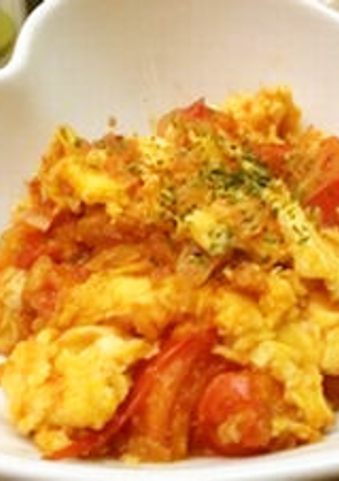 トマトとたまごの炒め物-レシピのメイン写真