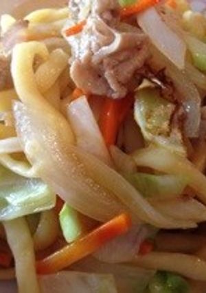 鰹が効いてる☆沖縄ん焼きそば-レシピのメイン写真
